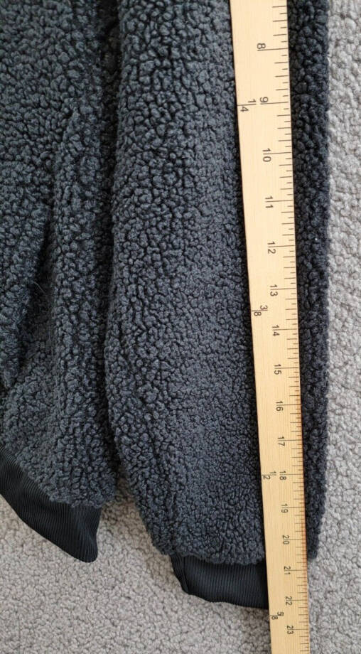 Nike Grade School NSW Club Fleece Full-Zip Hoodie Unisex L Black Front Pockets