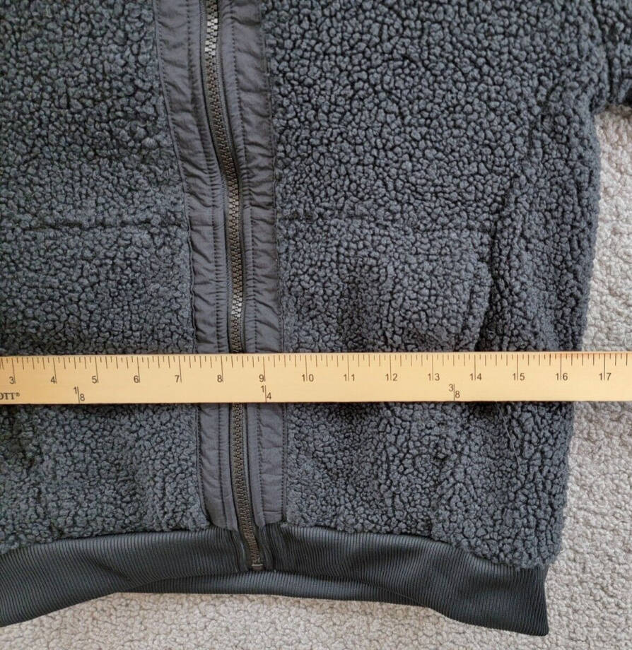 Nike Grade School NSW Club Fleece Full-Zip Hoodie Unisex L Black Front Pockets