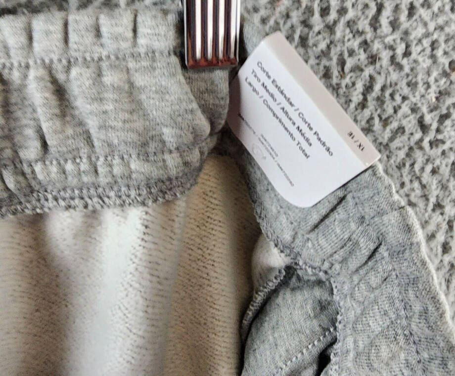 Nike Plus Sportswear Club Fleece Mid-Rise Wide-Leg Sweatpants Women's 1X Grey~