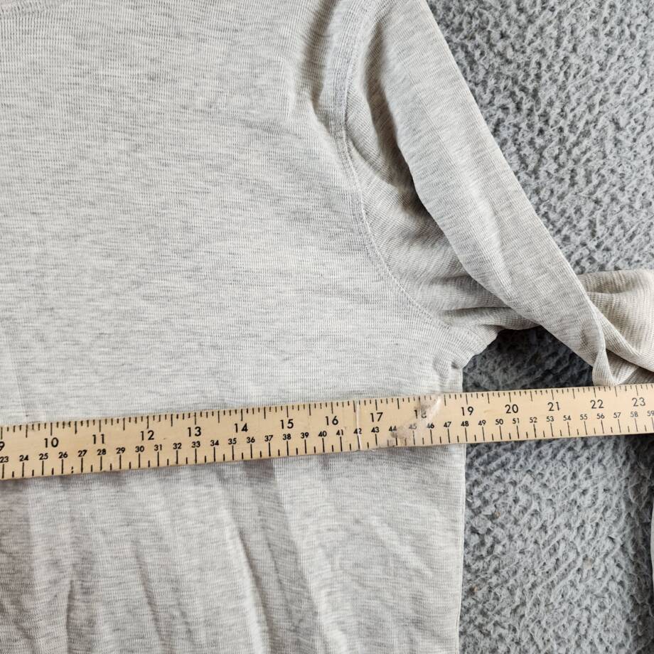 Tailor Vintage Crew Neck Sweatshirt Men's S Oatmeal Heather Pullover Style L/S~