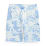 Polo Ralph Lauren Tie-Dye-Print Fleece Shorts Big Boys XL 18/20 Blue Drawstring