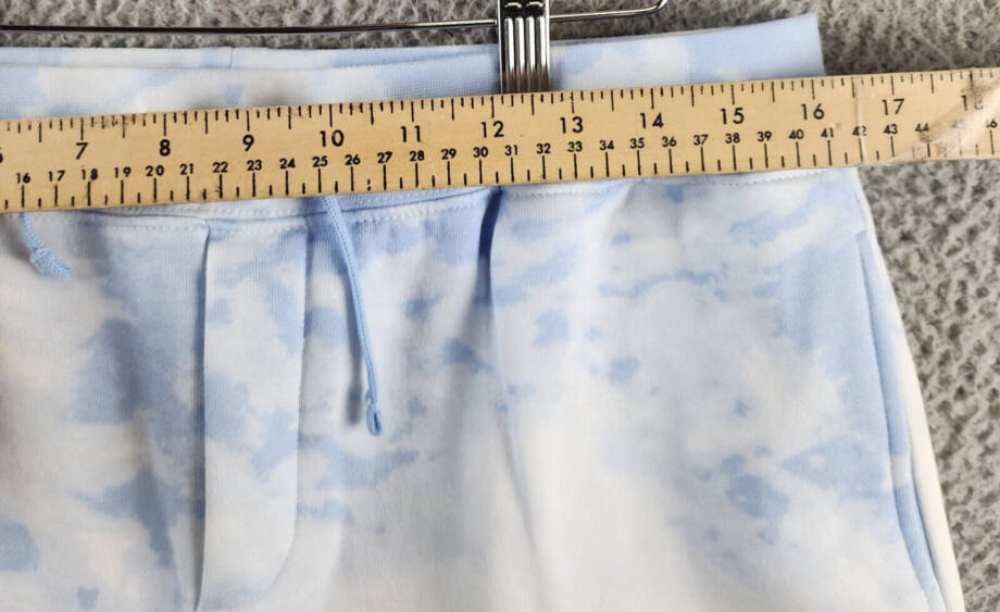 Polo Ralph Lauren Tie-Dye-Print Fleece Shorts Big Boys XL 18/20 Blue Drawstring