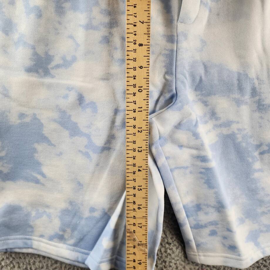 Polo Ralph Lauren Tie-Dye-Print Fleece Shorts Big Boys XL 18/20 Blue Drawstring