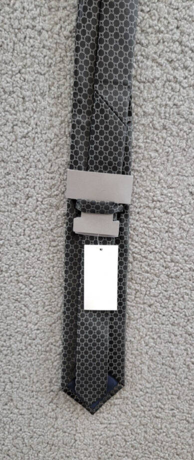 Michael Kors Silk Blend Pearsall Dot Tie Men's One Size Black Adjustable