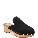 Dolce Vita Closen Studded Clogs Sandals Women's 8 Black Slip On Round Toe~
