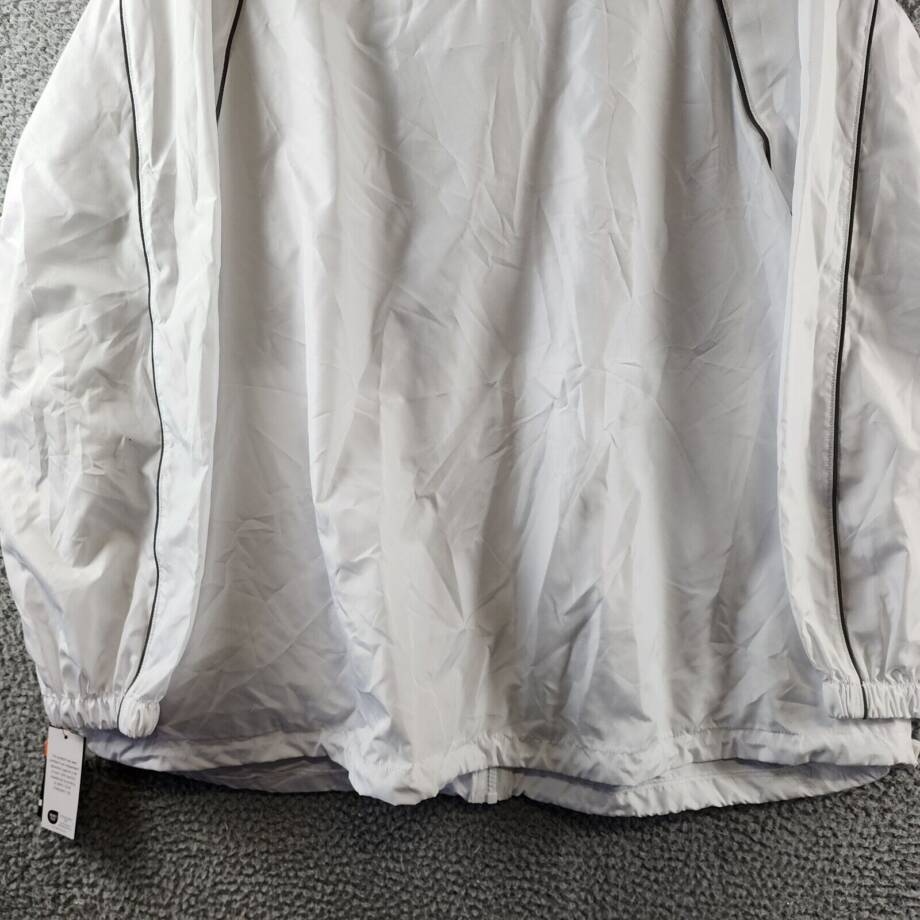 ID Ideology Plus Size Packable Zip-Front Hooded Jacket Women's 3X Bright White