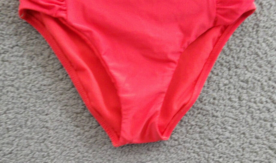 Bar III Shirred High-Rise Bikini Bottoms Women's XS Paradise Pink Pull On Style~