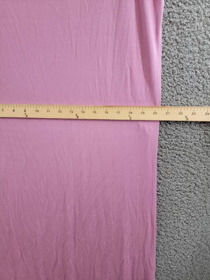 State of Day Ribbed Modal Blend Tank Nightgown Women's XL Mauve Orchid Pullover