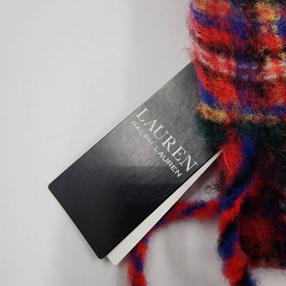 Lauren Ralph Lauren Lofty Scarf with Crystal Patch Women's O/S Multi Wool Blend