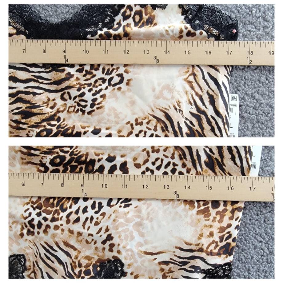 INC International Concepts Printed Shortie Pajama Set Women's S Mixed Animal