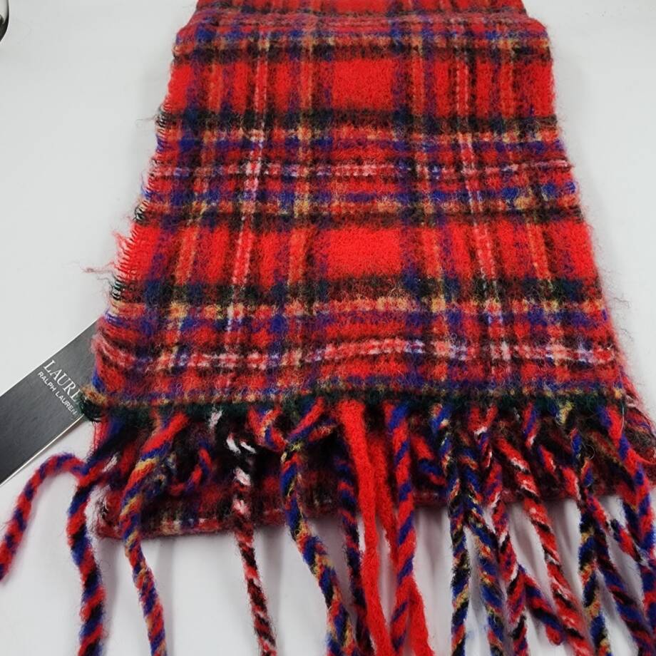 Lauren Ralph Lauren Lofty Scarf with Crystal Patch Women's O/S Multi Wool Blend