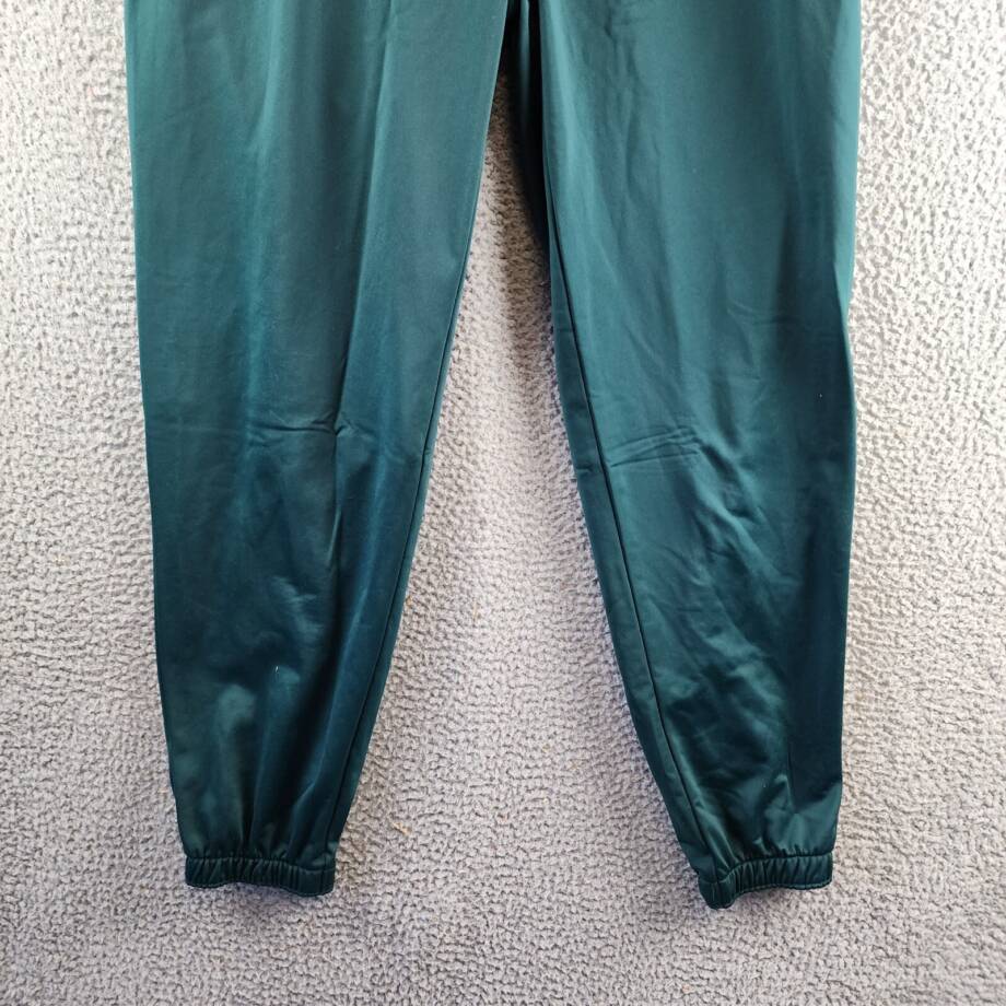 Reebok Regular-Fit Identity Vector Track Pants Men's XL Collegiate Green