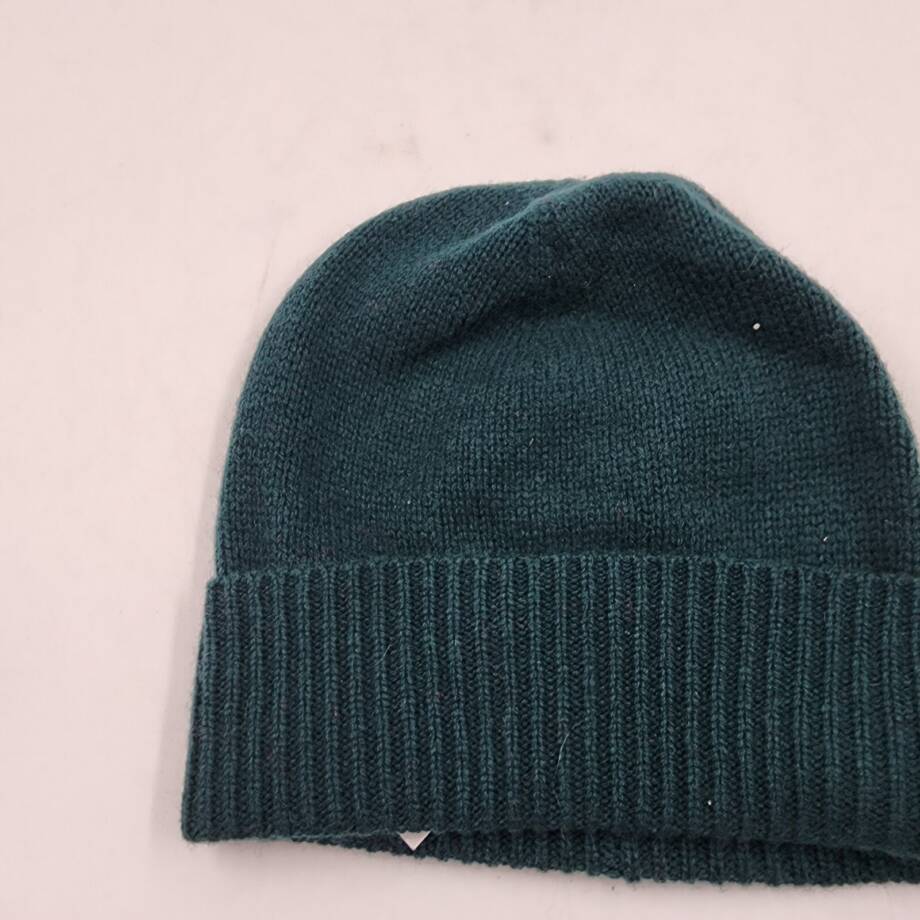 Charter Club Luxury Cashmere Beanie Hat Women's One Size Deep Alpine