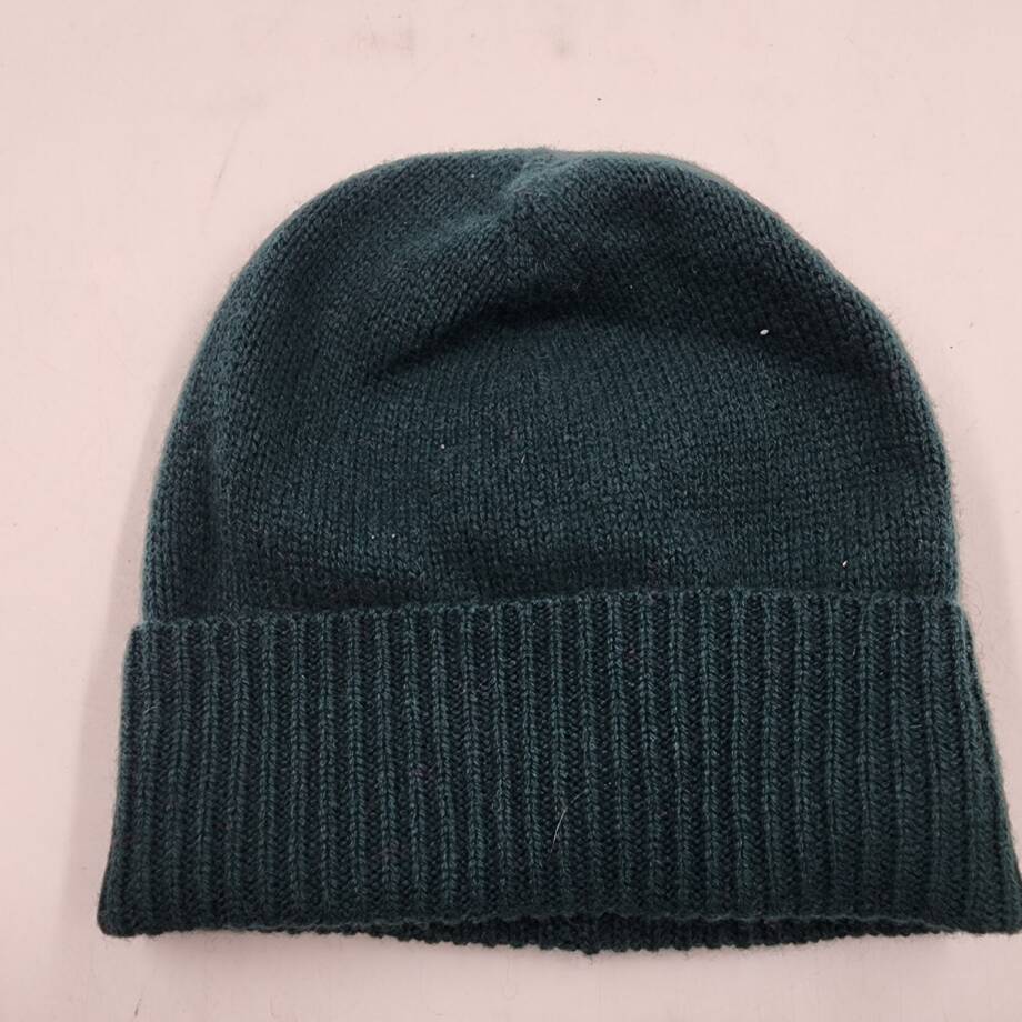 Charter Club Luxury Cashmere Beanie Hat Women's One Size Deep Alpine