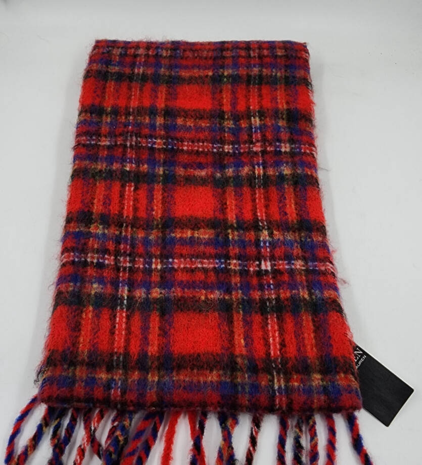 Lauren Ralph Lauren Lofty Scarf with Crystal Patch Women's O/S Multi Wool Blend