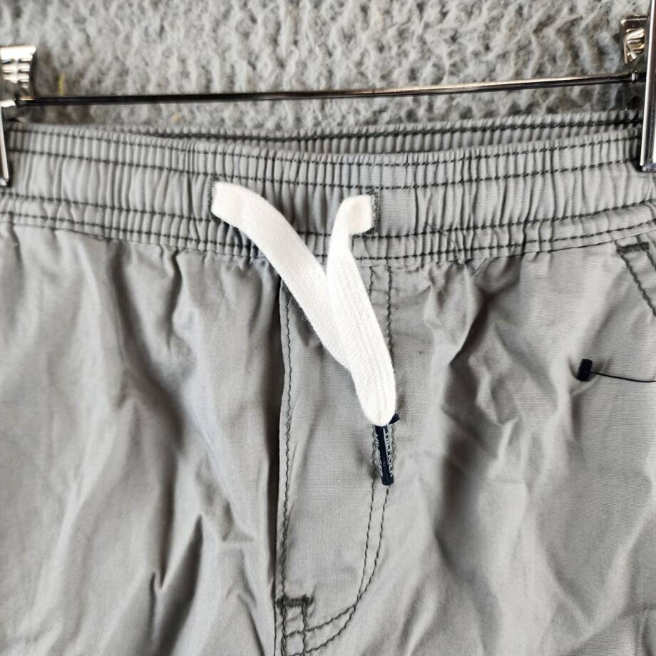 Tommy Hilfiger Pull-On Cotton Cargo Shorts Little Boys' 7 Monument Drawstring
