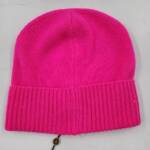 Charter Club Cashmere Cuffed Beanie Hat Women's One Size Hot Pink Solid