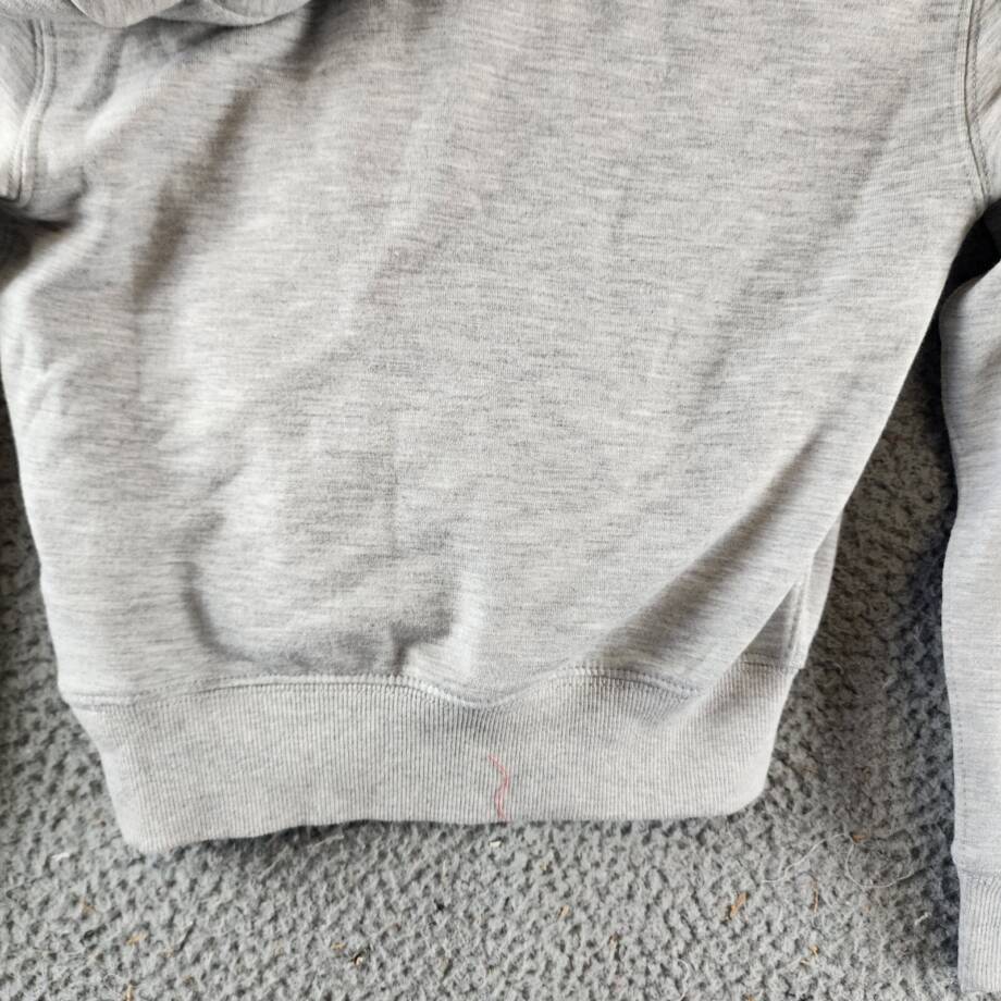 Polo Ralph Lauren Fleece Wrap-Effect V-Neck Hoodie Little Girls 6 Grey Heather