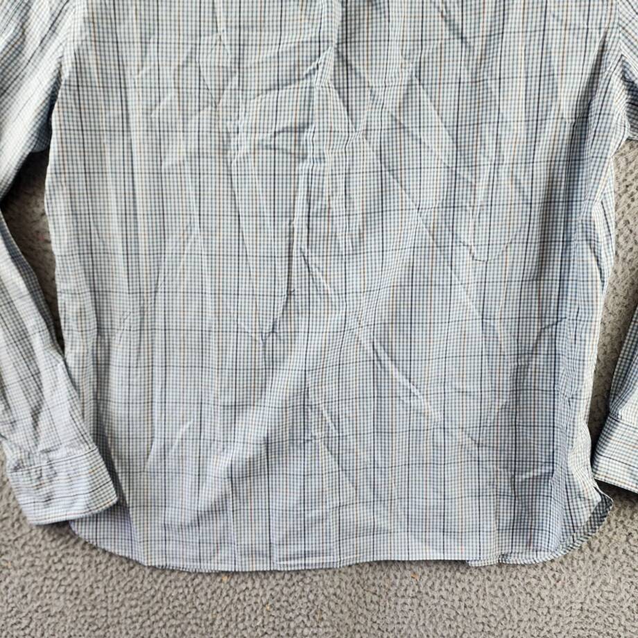 The Men's Store at Bloomingdale's Slim Fit Button Up Shirt Men's XL Slate Blue