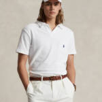 Polo Ralph Lauren Custom Slim Fit Terry Polo Shirt Men's XL White Patch Pocket