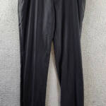 Ben Sherman Stretch Front Zip Pants Men's 36R Black Side & Back Pockets Tapered