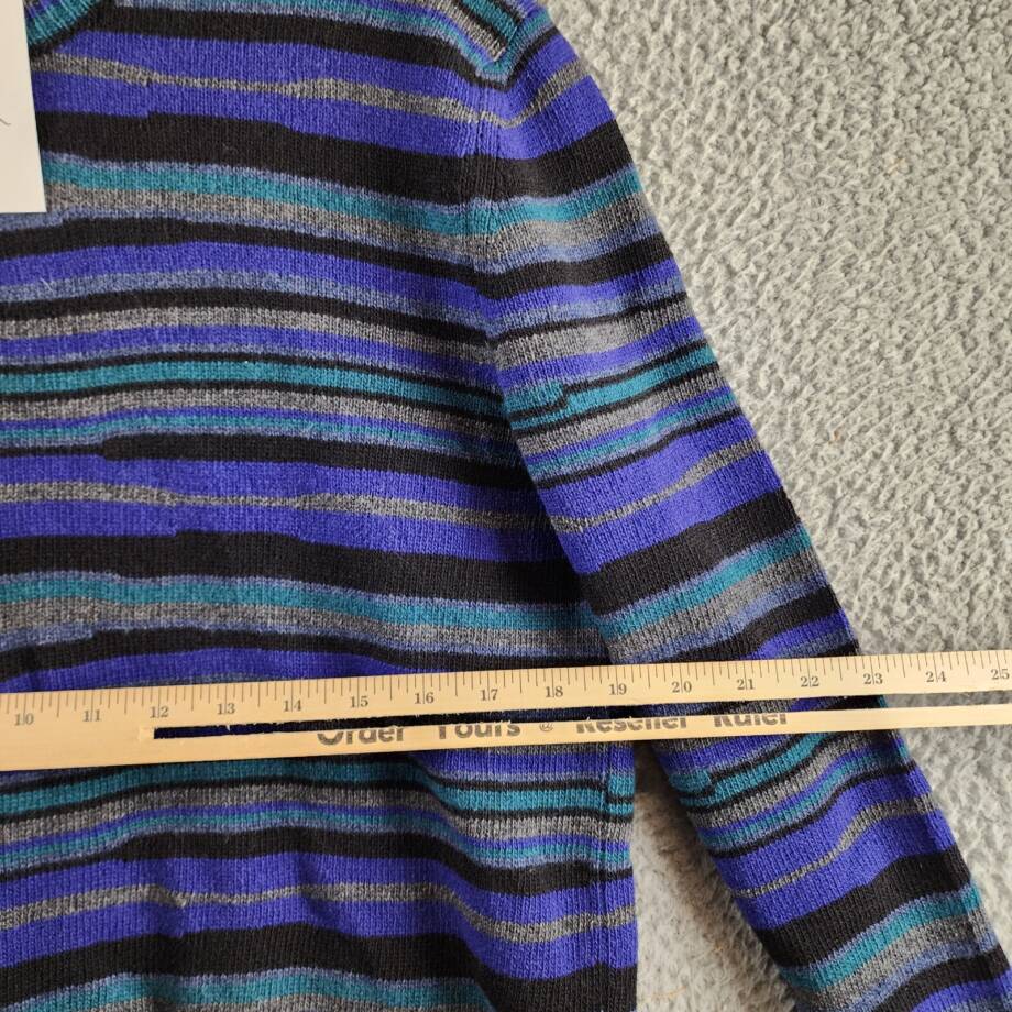 Ps Paul Smith Knitwear Wool Blend Sweater Men's XS Blue Pullover