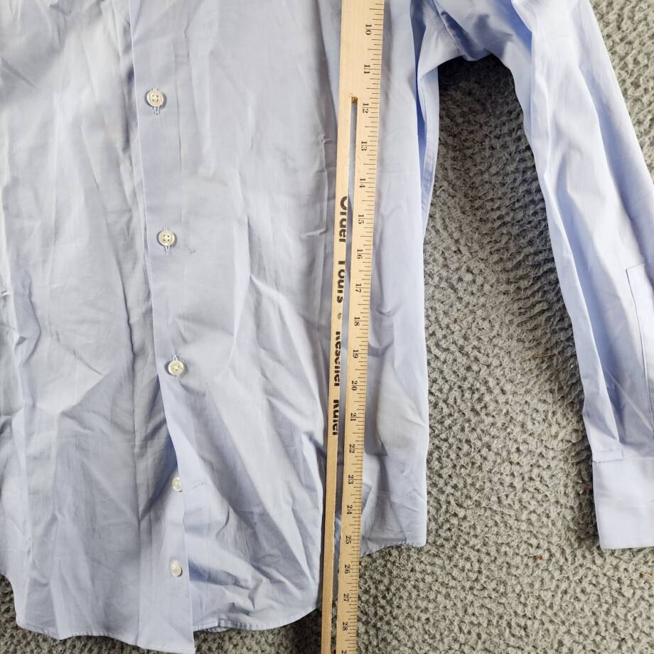 The Men's Store at Bloomingdale's Stretch Slim Fit Dress Shirt 14.5R Light Blue