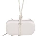 INC International Concepts Aleesha Crystal Rope Clutch Women's Silver Removable
