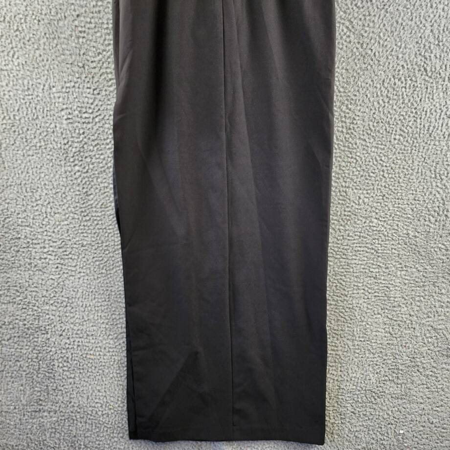 Aidan Mattox Square Neck Cut-Out Maxi Evening Dress Women's 2US Black Back Zip