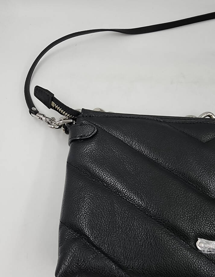 Rebecca Minkoff Edie Maxi Medium Crossbody Bags Women's Black Zip Closure