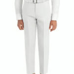 Lauren Ralph Lauren Straight Leg Linen Dress Pants Big Boys 20R White Hook & Bar