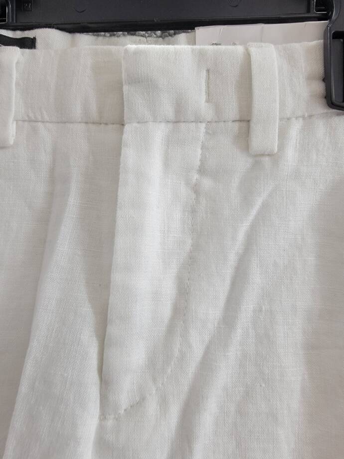 Lauren Ralph Lauren Straight Leg Linen Dress Pants Little Boys' 5/22.5'' White