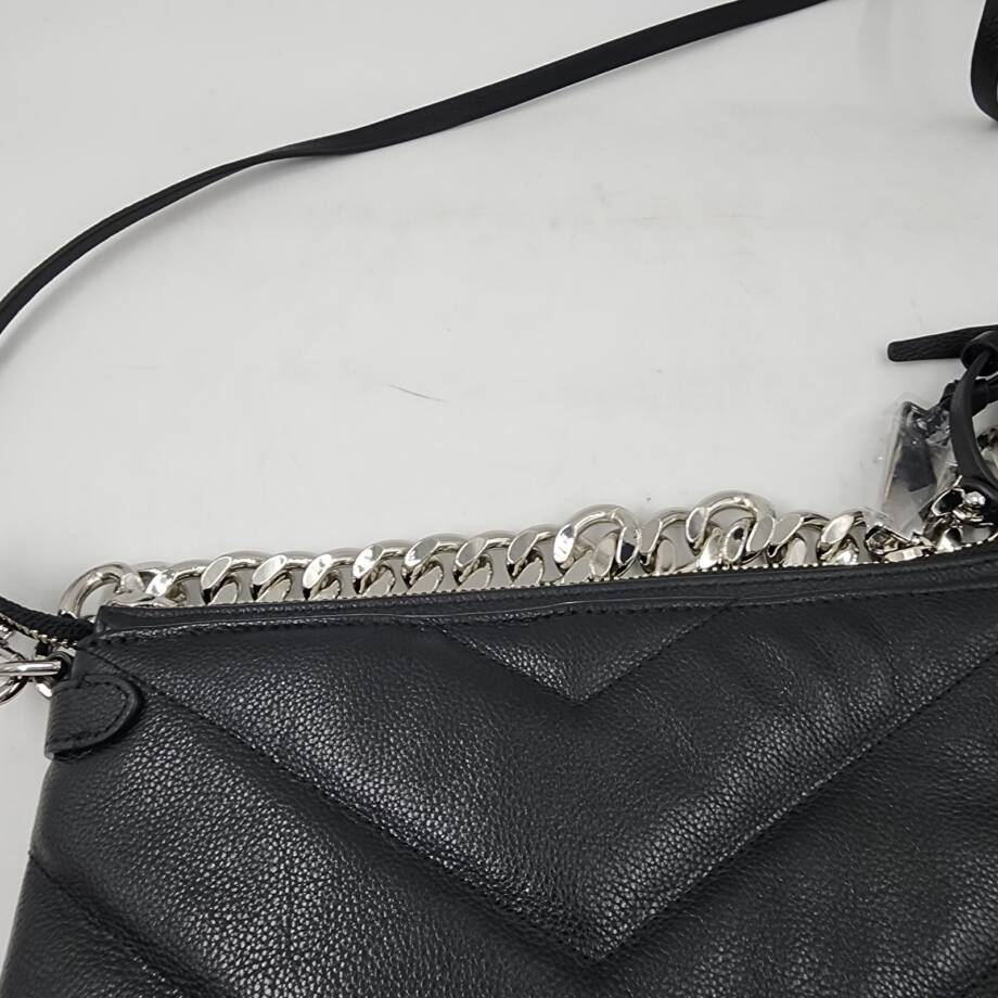 Rebecca Minkoff Edie Maxi Medium Crossbody Bags Women's Black Zip Closure