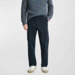 Vince Herringbone Cotton Cargo Pant Men's 33 Coastal Zip Fly With Button Closure