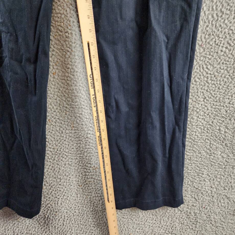 Vince Herringbone Cotton Cargo Pant Men's 33 Coastal Zip Fly With Button Closure