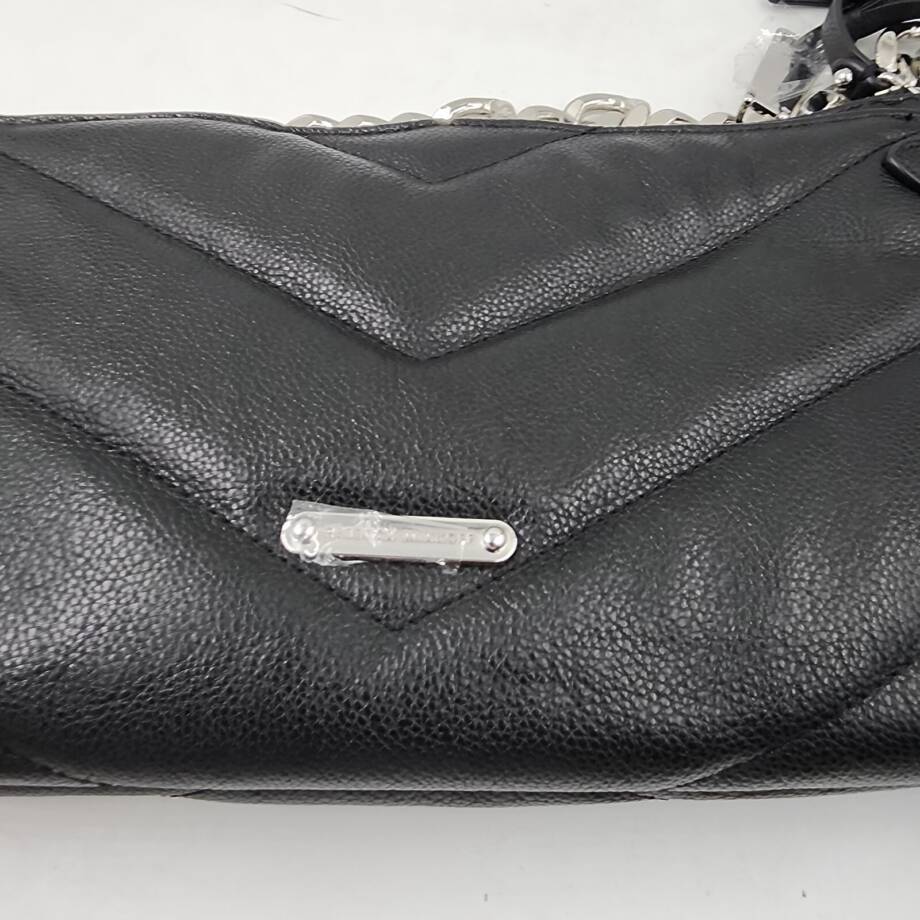 Rebecca Minkoff Edie Maxi Medium Crossbody Bags Women's Black Zip Closure