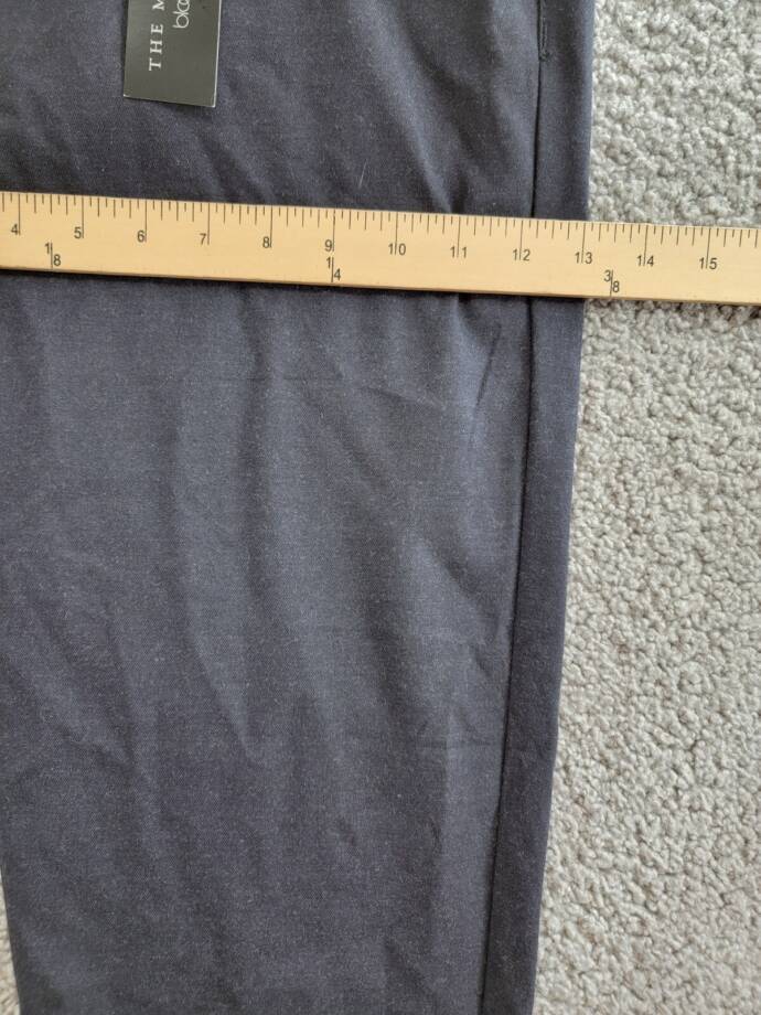 The Men's Store at Bloomingdale's Flannel Tailored Fit Pants Men's 38Wx30L Navy