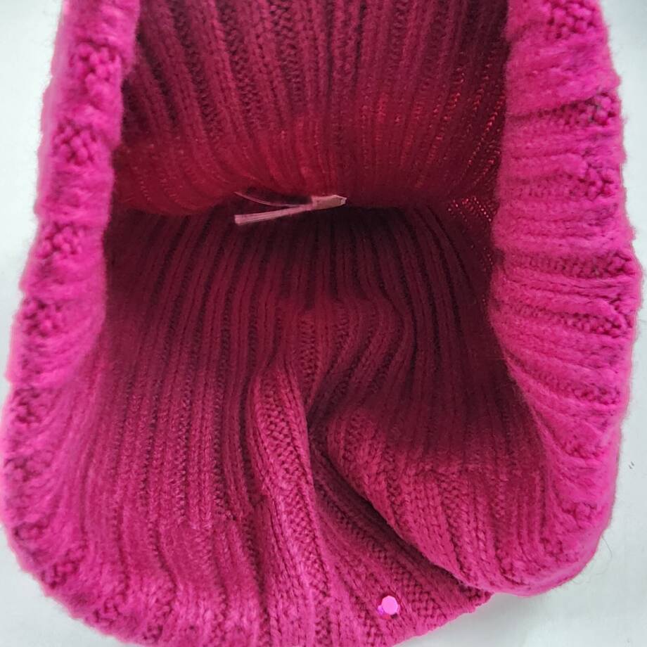 Michael Michael Kors Embellished Cuff Beanie Women's One Size Deep Fuchsia