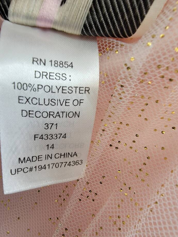 Rare Editions Sleeveless Pleated Metallic-Dot Social Dress Big Girls 14 Blush