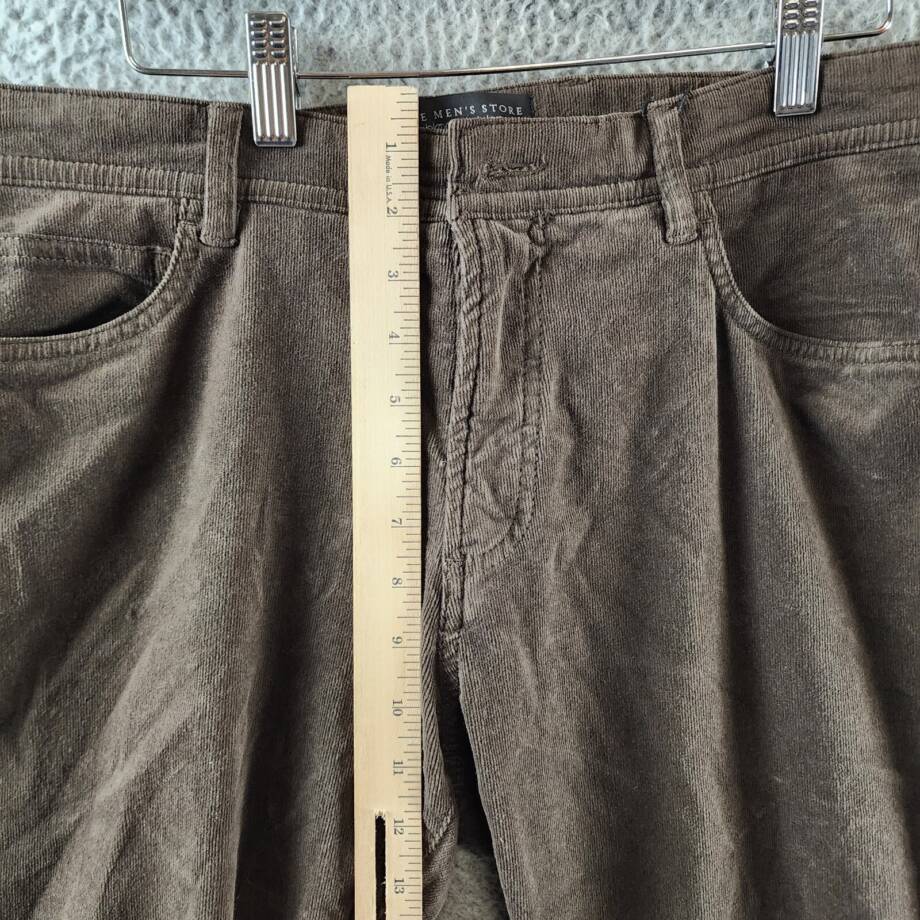 The Men's Store at Bloomingdale's Tailored Fit Corduroy Jeans 36Wx30L Dark Taupe