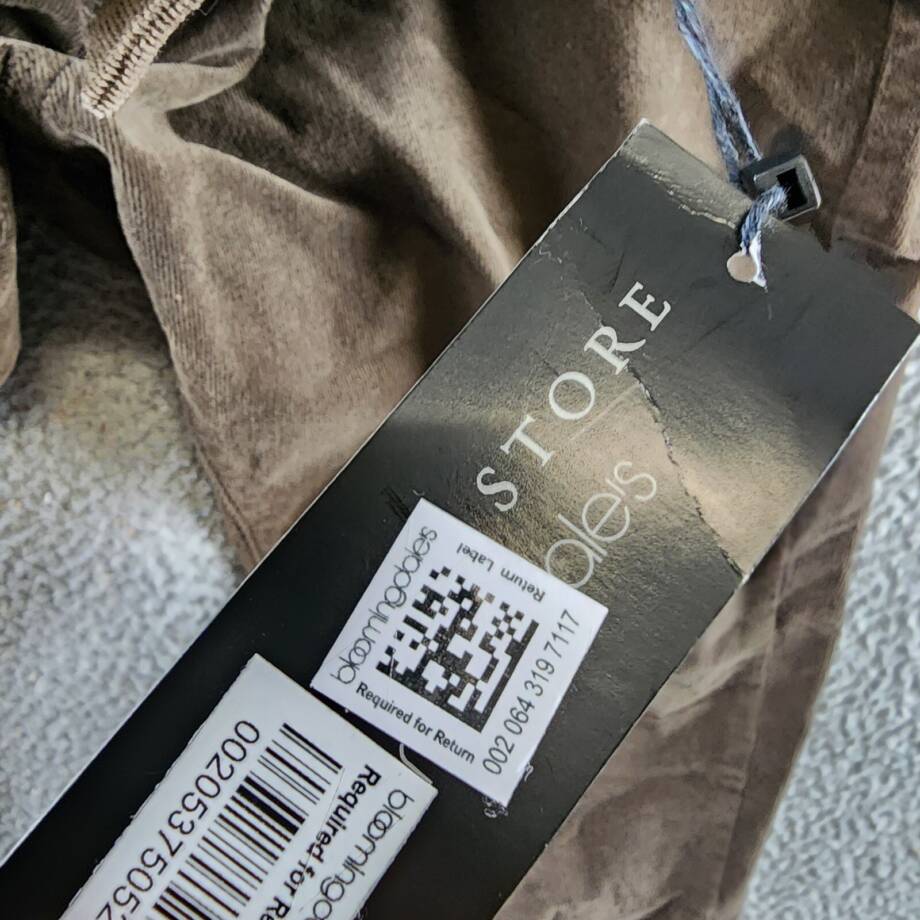 The Men's Store at Bloomingdale's Tailored Fit Corduroy Jeans 36Wx30L Dark Taupe