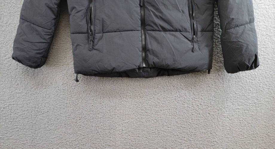 Cotton On Body The Recycled Mother Puffer Jacket Womens S Black Full Zip Closure