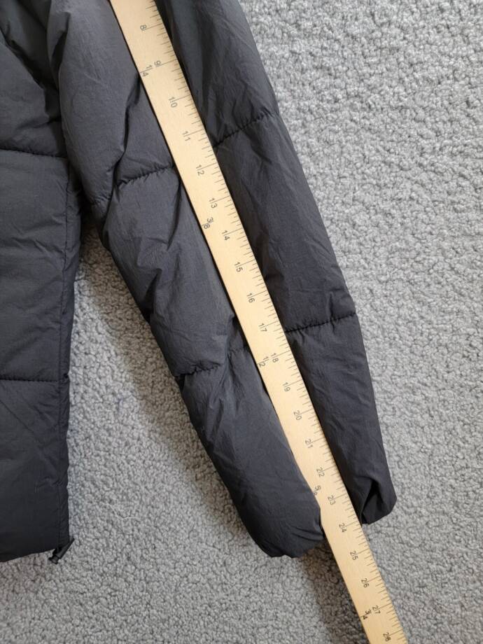 Cotton On Body The Recycled Mother Puffer Jacket Womens S Black Full Zip Closure