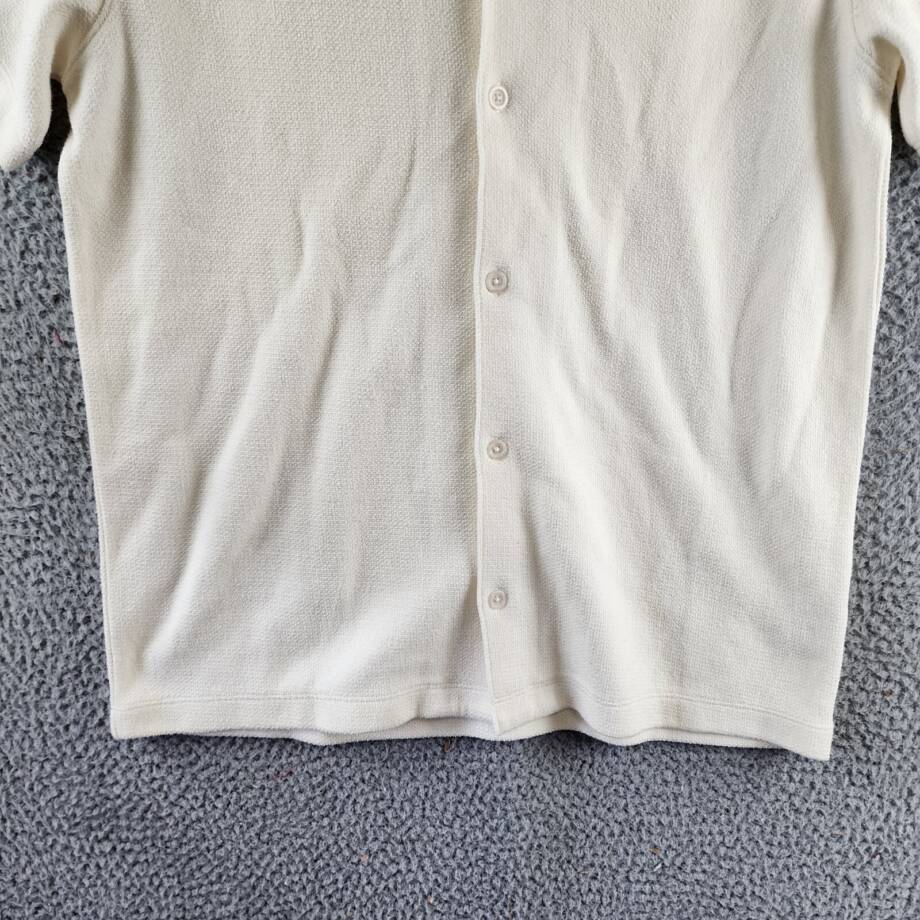 Vince Bouclé Button Down Camp Collar Shirt Men's S Bone Shoulder Yoke At Back