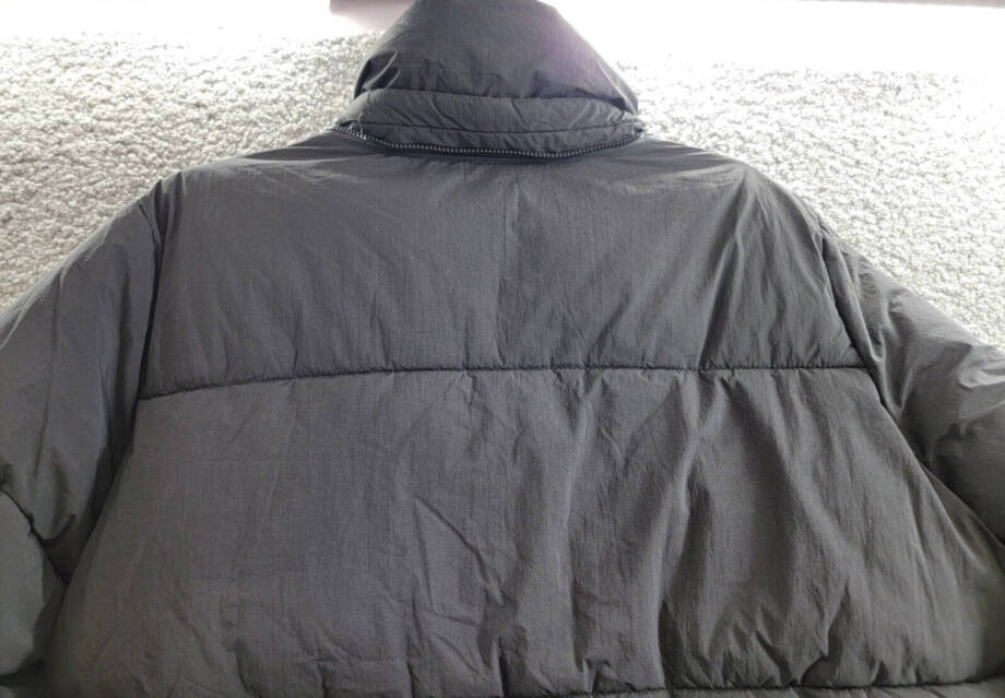 Cotton On Body The Recycled Mother Puffer Jacket Womens S Black Full Zip Closure