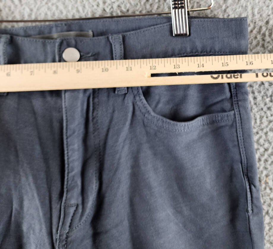 Joe's Jeans The AirSoft Asher Slim-Fit Jeans Men's 32 Smoke Zip Fly With Button