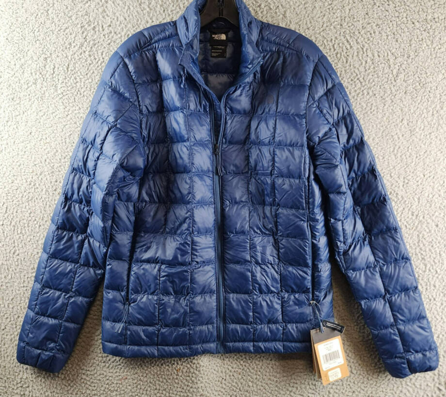 The North Face ThermoBall Eco 2.0 Jacket Men's S Shady Blue Full Zip Long Sleeve