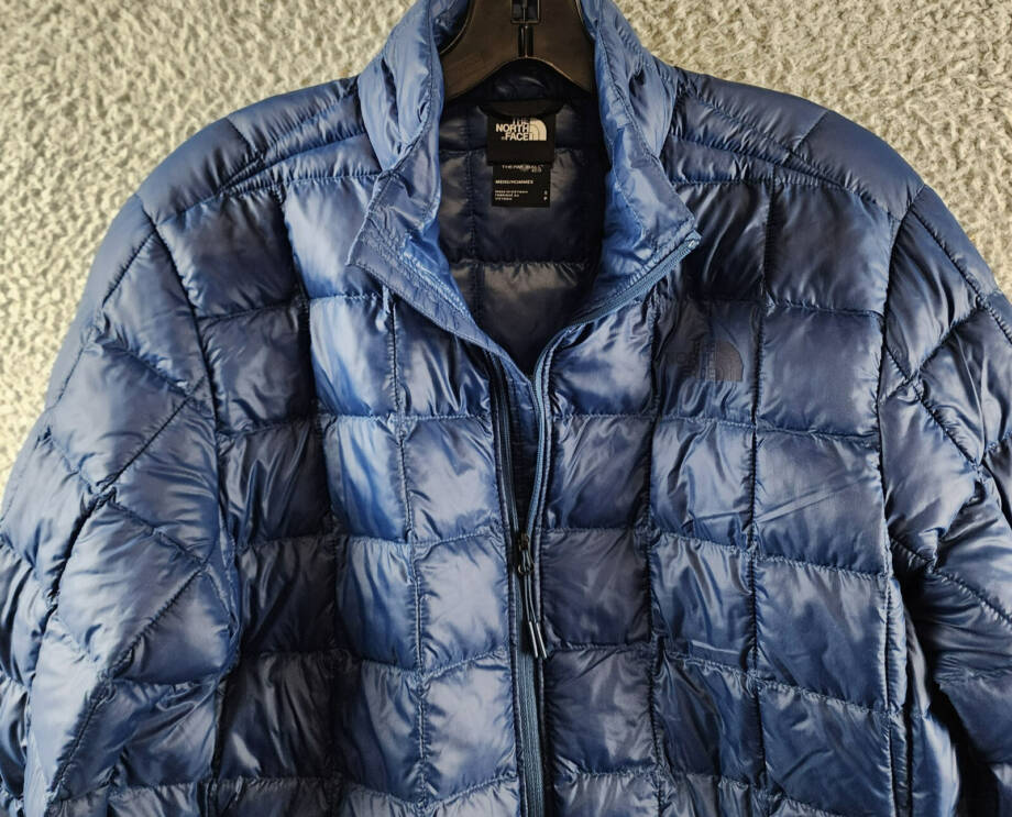 The North Face ThermoBall Eco 2.0 Jacket Men's S Shady Blue Full Zip Long Sleeve