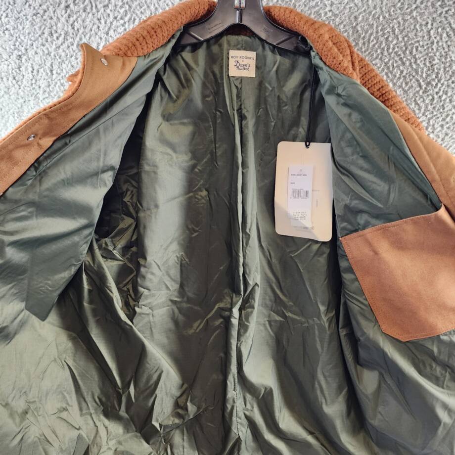 Roy Roger's x Dave's New York Wool Blend Work Jacket Men's L Duck Button Closure