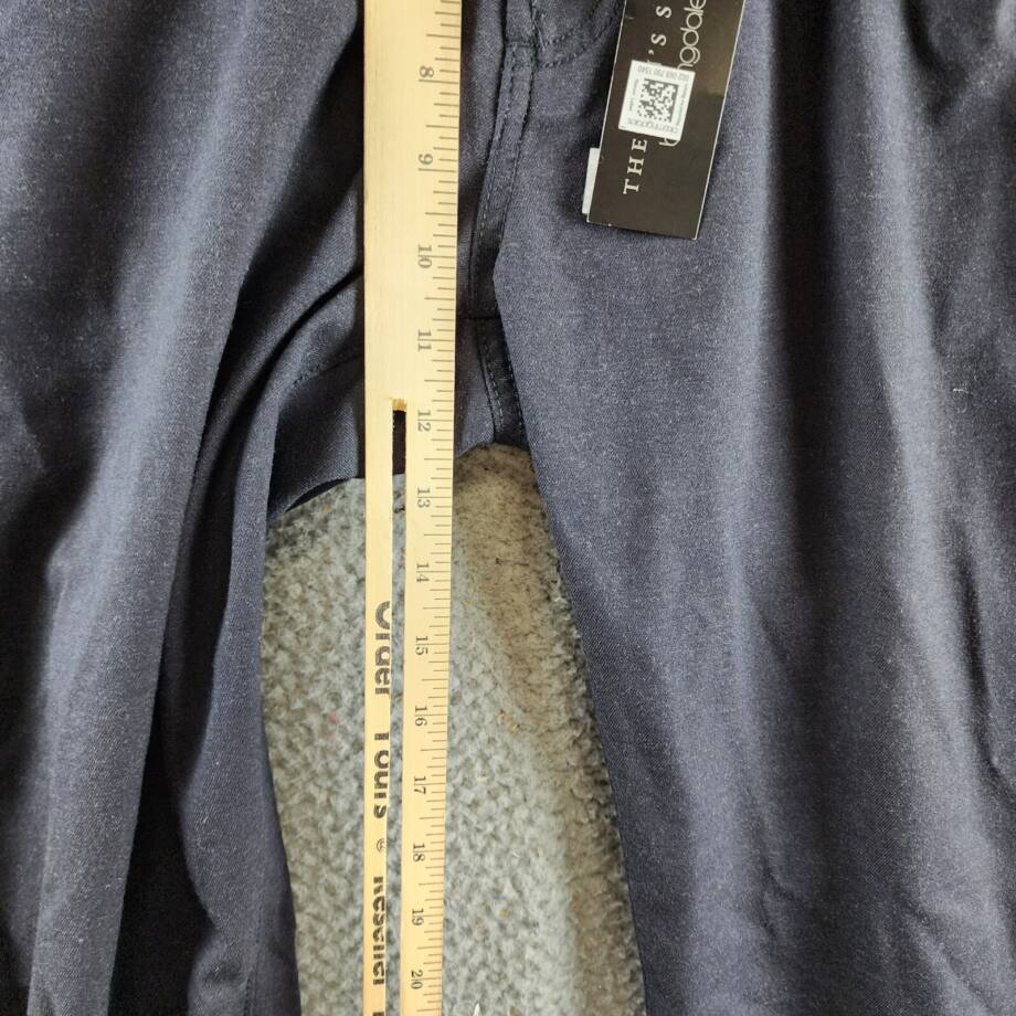The Men's Store at Bloomingdale's Flannel Tailored Fit Pants Men's 32Wx32L Navy